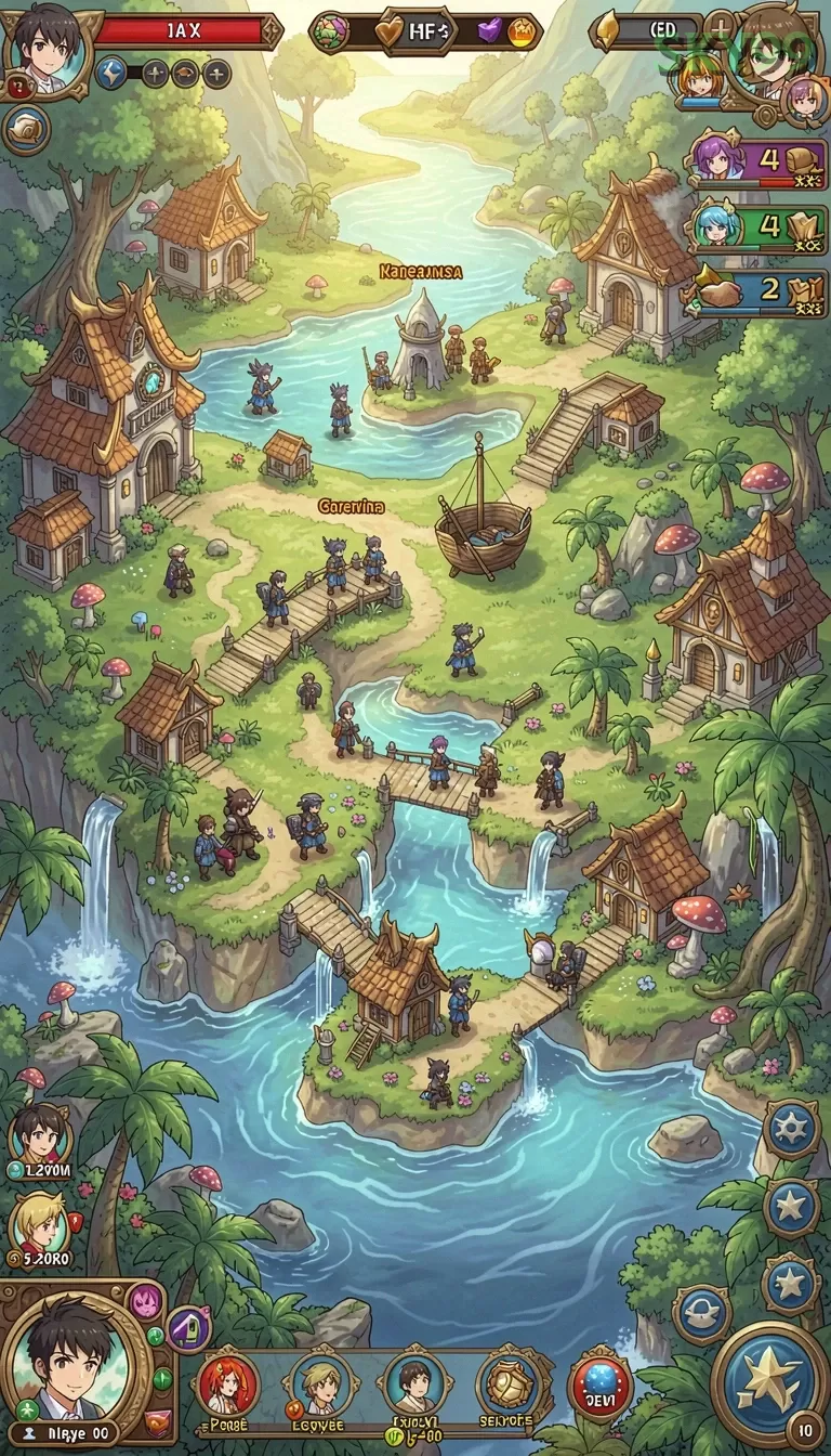Galeri pratinjau visual sky99 build APK resmi terbaru